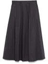 Peserico A-line Midi Skirt In Blue