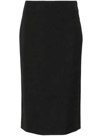 PESERICO A-LINE MIDI SKIRT