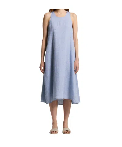 Peserico A-line Sleeveless Midi Dress In Pattern