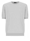 Peserico Ribbed Round Neck T-shirt
