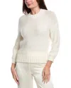 Peserico Alpaca & Wool-blend Sweater In White