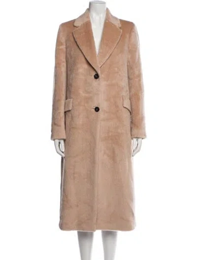 Pre-owned Peserico Alpaca Coat In Neutrals