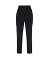 Peserico Cropped Pants In Blue