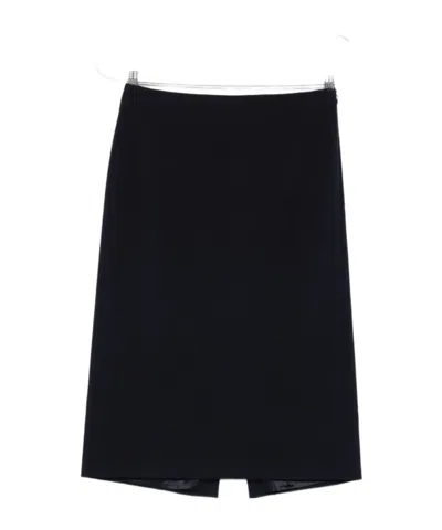 PESERICO BACK-VENT MIDI SKIRT