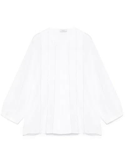 Peserico Ball Chain-detailed Shirt In White