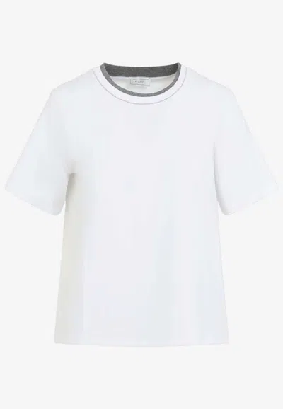 PESERICO BASIC CREWNECK T-SHIRT