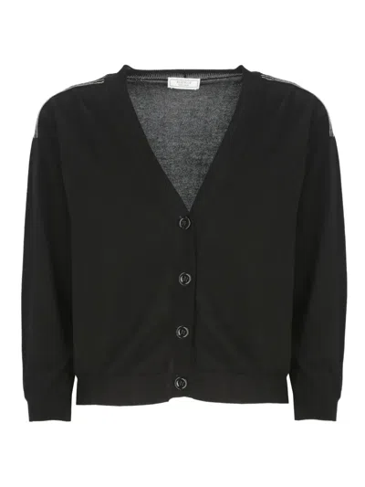 PESERICO BEAD-DETAIL CARDIGAN