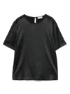 Peserico Bead-embellished Blouse In Black