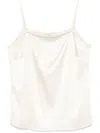 Shop Peserico Bead-embellished Tank Top In Neutrals