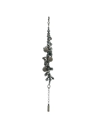 Peserico Perlenarmband Mit Charms In Transparent