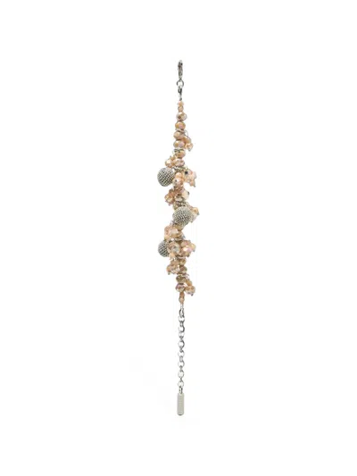 Peserico Perlenarmband Mit Charms In Transparent