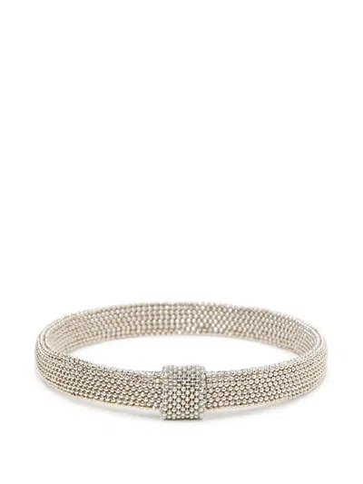 Peserico Armband Mit Perlen In Transparent
