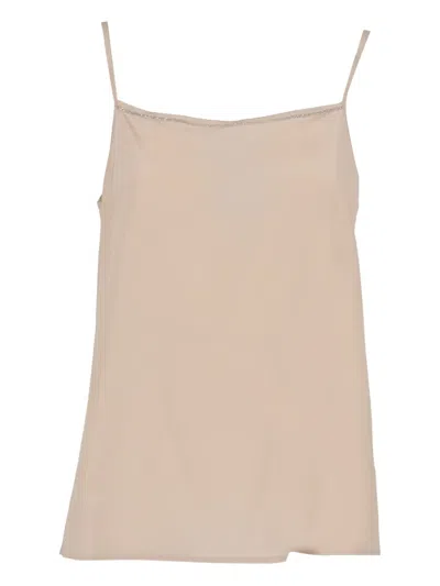PESERICO BEADED-TRIM CAMISOLE TOP