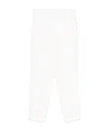Peserico Beaded-trim Linen Trousers In White