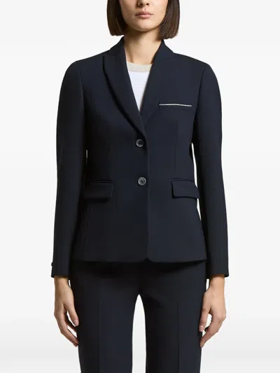 Peserico Bead-embellished Single-breasted Blazer In Multi