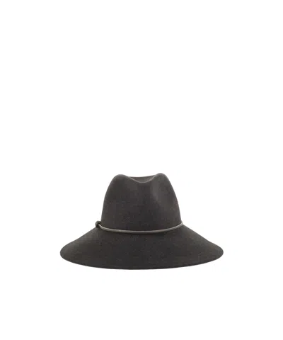 Peserico Bead-embellished Wide-brim Hat In No