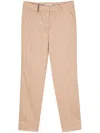 Peserico 4718 Tailored Trousers In Beige