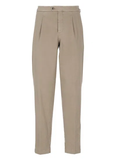 PESERICO BEIGE COTTON PANTS