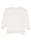 Peserico Open-knit Sweater In Neutrals
