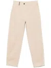 Peserico Tapered Trousers In Neutral
