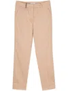 Peserico 4718 Tailored Trousers In Beige