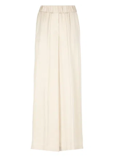PESERICO BEIGE VISCOSE PANTS