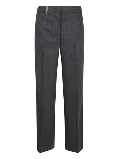 PESERICO BELT-DETAIL TROUSERS