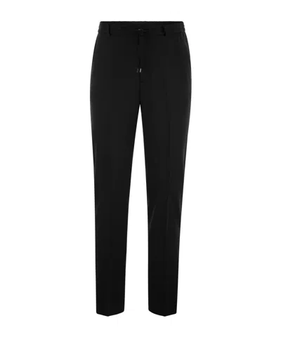 Peserico Belt Loop Casual Pants In Animal Print