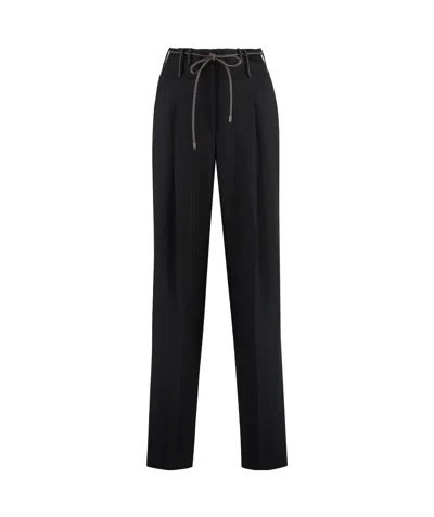PESERICO PESERICO WOOL BLEND DRESS TROUSERS