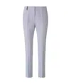 Peserico Belt-loop Casual Pants In Gray
