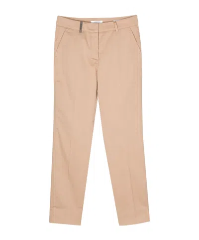 PESERICO COTTON TROUSERS