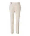 Peserico Belt-loop Casual Pants In Nude