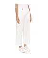 Peserico Pressed-crease Trousers In White