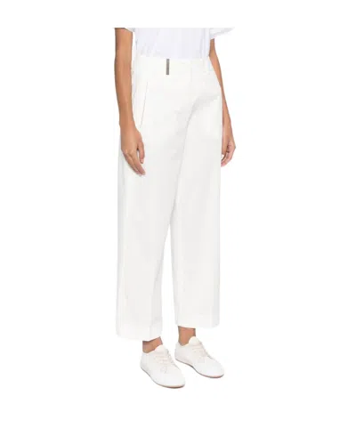PESERICO BELT-LOOP CASUAL PANTS