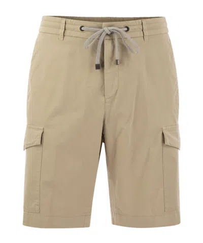 PESERICO BELT LOOP SHORTS