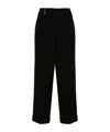 Peserico Pleated Straight Trousers In Black