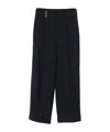 Peserico Belt Loops Slacks In Black