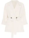 Peserico Trench Jacket In Neutrals