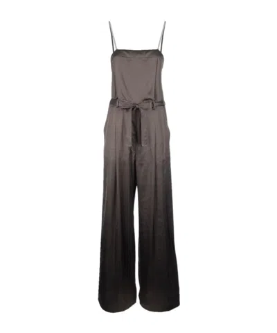 PESERICO BELTED JUMPSUIT