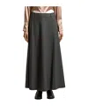Peserico Belt-loop Maxi Skirt In Black