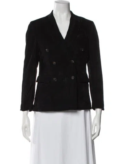 Pre-owned Peserico Blazer In Black