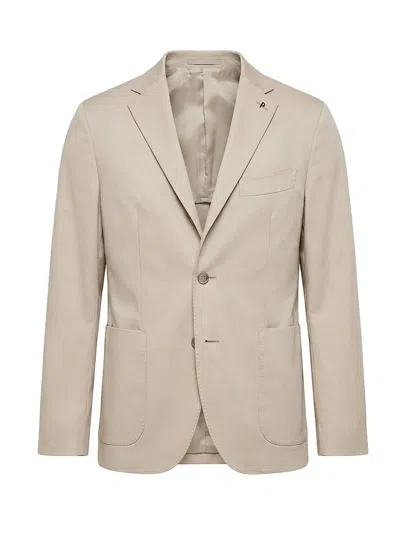 Peserico Blazer In Neutral