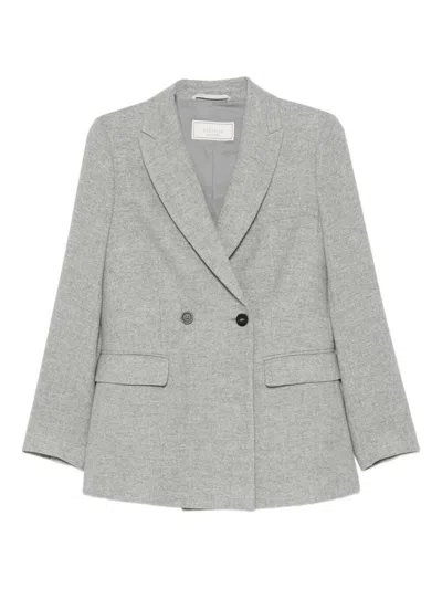 Peserico Blazer In Gray