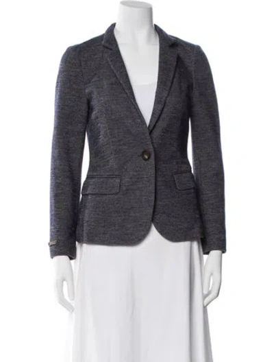 Pre-owned Peserico Blazer In Gray