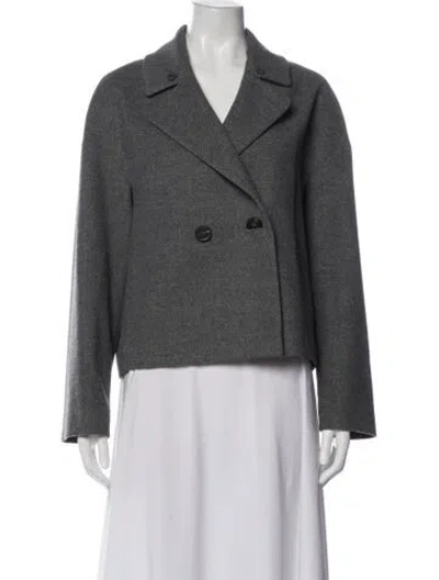 Pre-owned Peserico Blazer In Gray