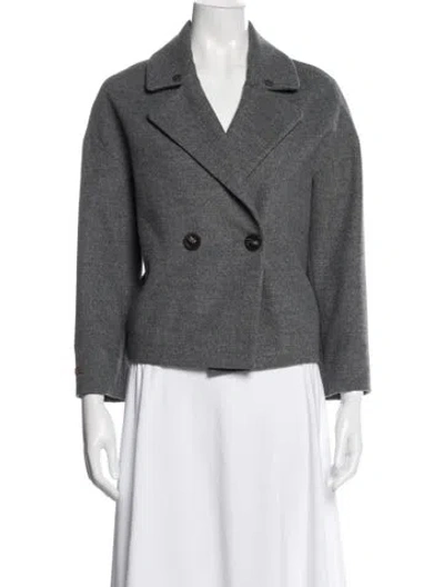 Pre-owned Peserico Blazer In Gray