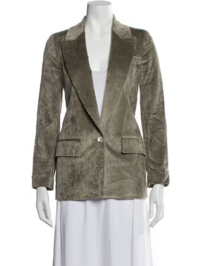 Pre-owned Peserico Blazer In Green