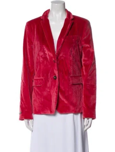 Pre-owned Peserico Blazer In Red