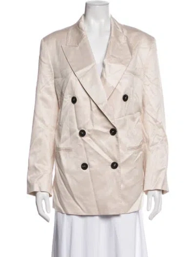 Pre-owned Peserico Blazer W/ Tags In Neutrals