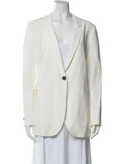 Pre-owned Peserico Blazer In White